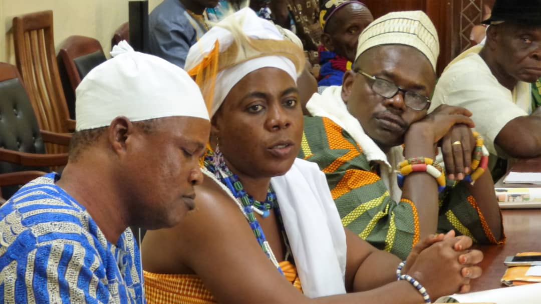 Des dignitaires religieux au ministère de la santé