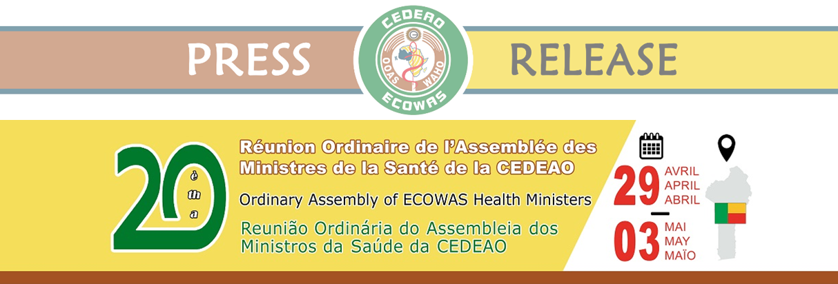 20è Réunion Ordinaire de l’Assemblée des Ministres de la Santé de la CEDEAO
