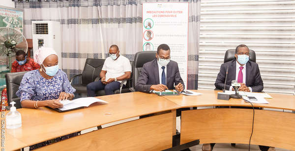 CORONAVIRUS : Le Gouvernement fait le point de la gestion de la crise sanitaire sur le terrain par les artisans avec leurs organisations faîtières.