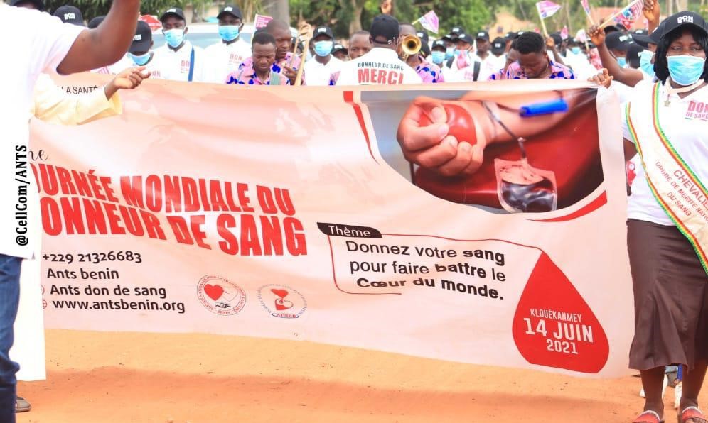 Journée mondiale du donneur de sang : Klouékanmey, carrefour du plaidoyer national.