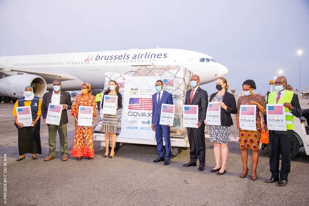 Covid-19 : Le Bénin réceptionne 302.400 doses de vaccin Johnson & Johnson