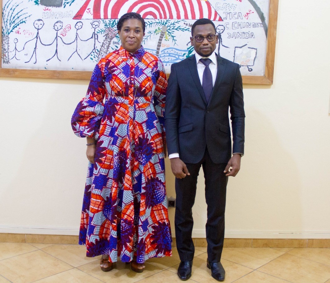 OMS: La nouvelle représentante résidente Dr Tania BISSOUMA LEDJOU reçue par le Ministre de la santé