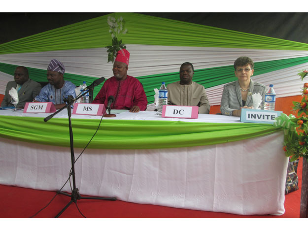 Présentation de voeux au Ministère de la Santé.