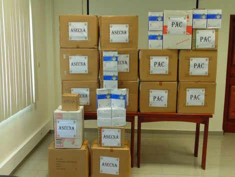 Lutte contre la maladie à virus Ebola au Bénin: le Ministre Dorothée Akoko KINDE GAZARD reçoit le soutien de MSC .