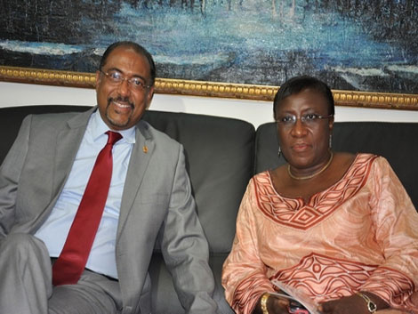 VISITE DU DIRECTEUR EXECUTIF DE L’ONU SIDA AU BENIN : Michel SIDIBE satisfait des actions que mène le Bénin