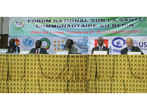 Forum national sur la santé communautaire Une réponse aux défis sanitaires des collectivités béninoises