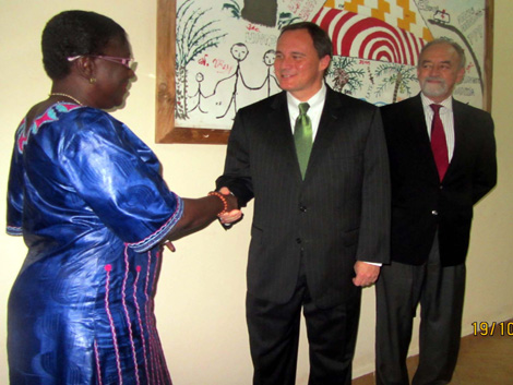 Coopération Bénino-Américaine : le nouvel Ambassadeur des Etats-Unis d’Amérique  près le Bénin s’engage à poursuivre les actions dans le secteur de la Santé