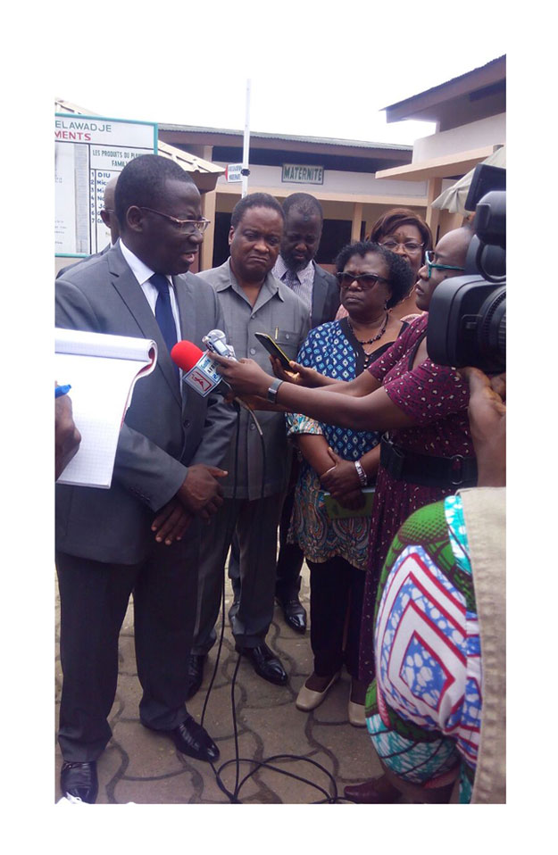 Prise en charge des victimes de choléra à Cotonou et environ:Le Ministre Alassane SEIDOU rassure de l’efficacité du traitement.