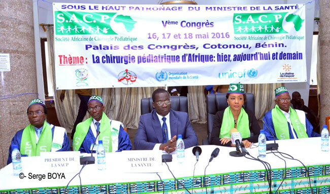 5ème congrès de la Société africaine de chirurgie pédiatrique.