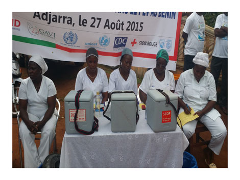 Lancement du vaccin antipoliomyélitique inactive dans le programme élargi de vaccination de routine dans l'Ouémé.