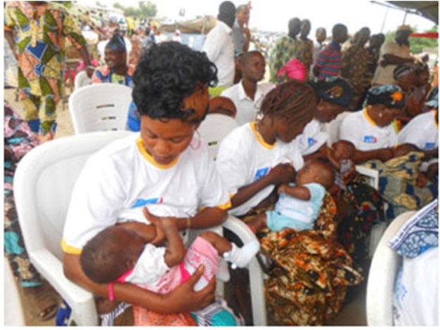 Journée mondiale de l’allaitement maternel. 