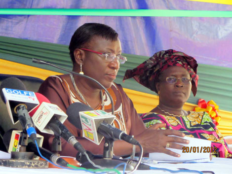 Présentation de voeux à Madame le Ministre de la Santé