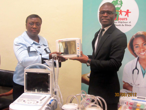 120 jours pour équiper les hôpitaux et centres de santé du Bénin : la GET Sarl offre du matériel médico-technique d’une valeur de 15 millions de Fcfa